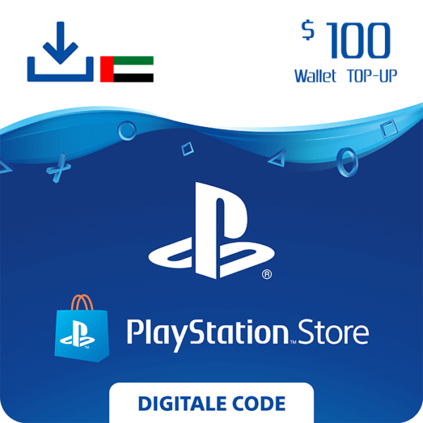 PlayStation Store UAE $100 Code UAE