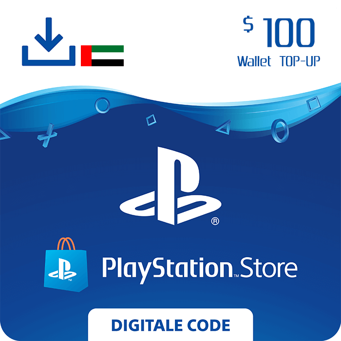PlayStation Store UAE $100 Code UAE PlayStation Store UAE $100 Code UAE