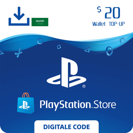 Buy PlayStation Store 20 Code KSA IaM A Live Store Now