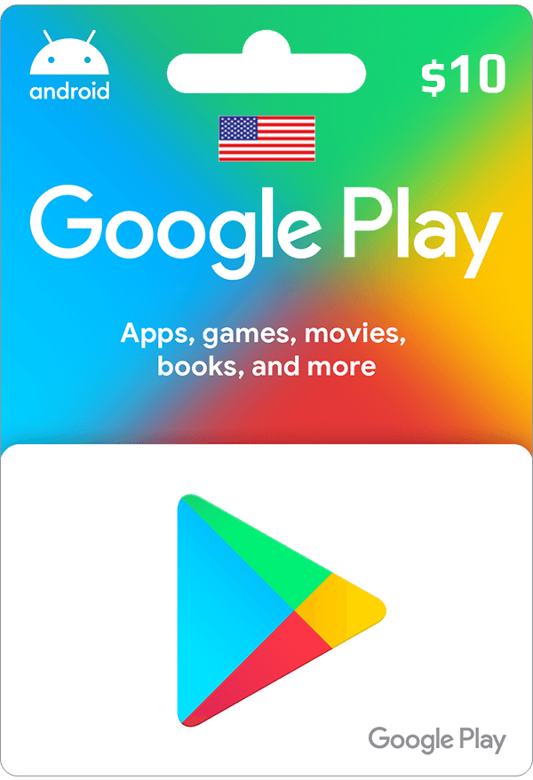 Google Play Gift Card $10 US Google Play Gift Card $10 US