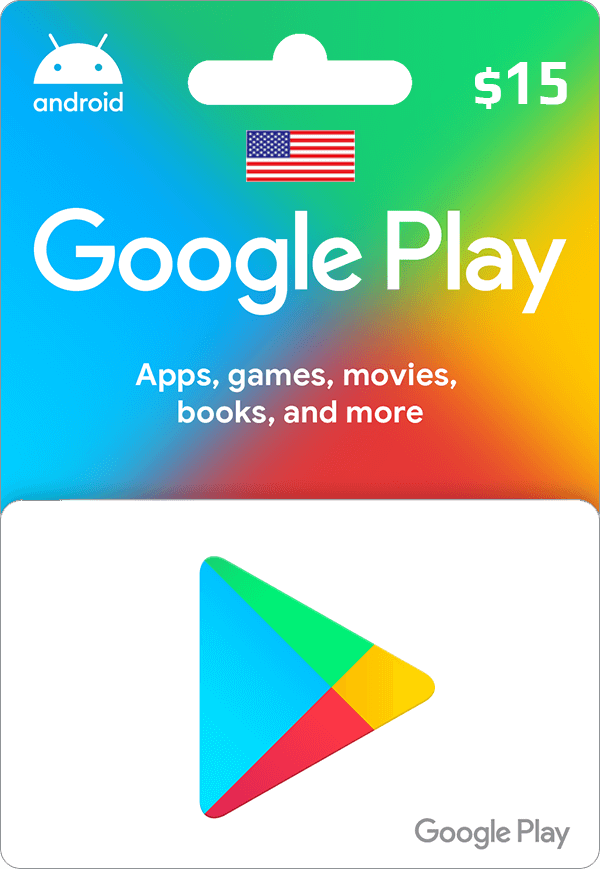 Google Play Gift Card $15 US Google Play Gift Card $15 US