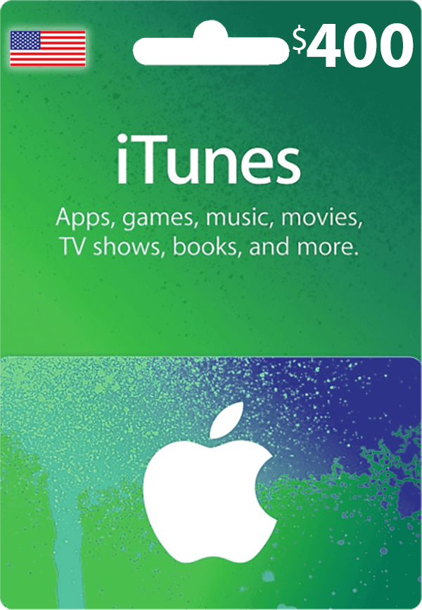 Itunes Gift Cards US $400 iTunes Gift Card $400 (US) - Image 1