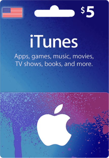 Itunes Gift Cards US $5