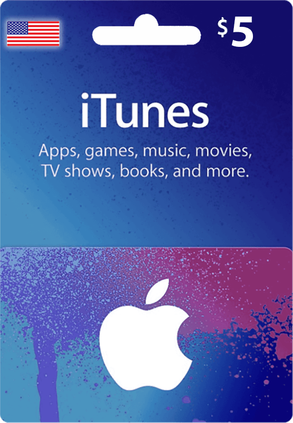 Itunes Gift Cards US $5 Itunes Gift Cards US $5