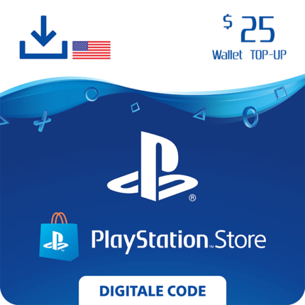 PlayStation Store $25 Code USA