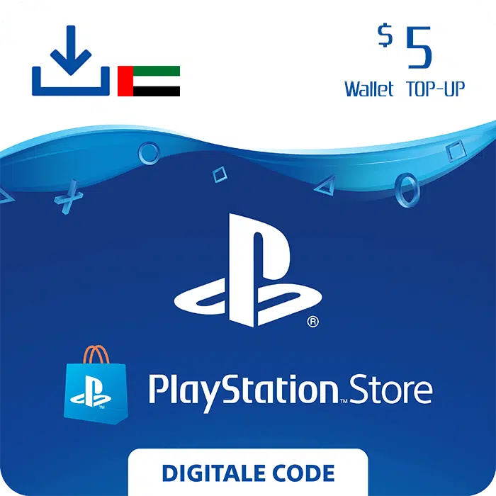 PlayStation Store $5 Code UAE