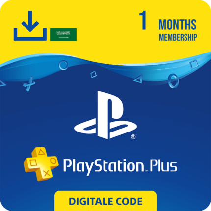PlayStation Plus 1 Month Membership KSA