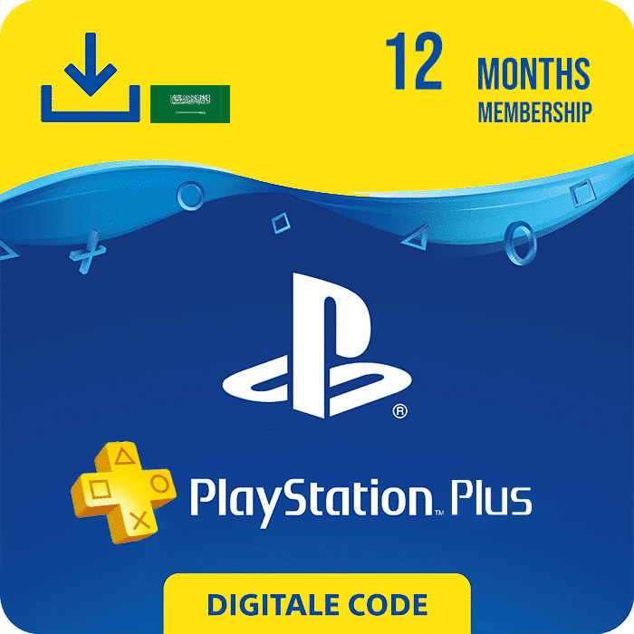 playstation-plus-12 month-ksa PlayStation Plus 12 Months Membership (KSA) - Image 1