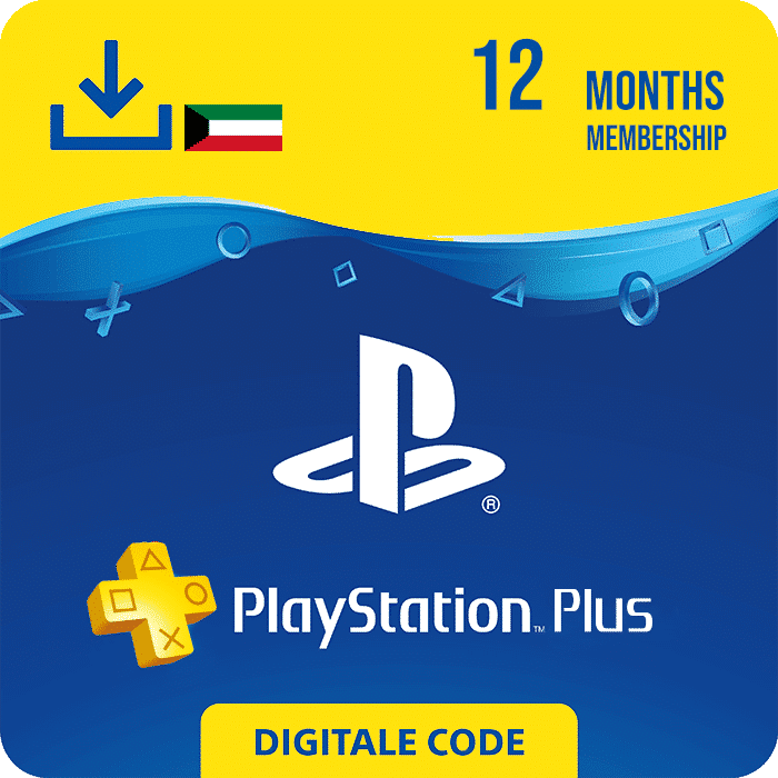 playstation-plus-12 month-kw PlayStation Plus 12 Months Membership (KW) - Image 1