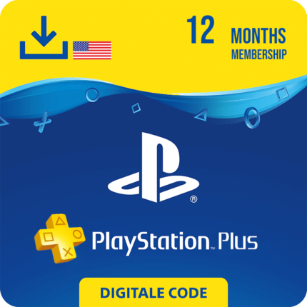 PlayStation Plus 12 Months Membership USA