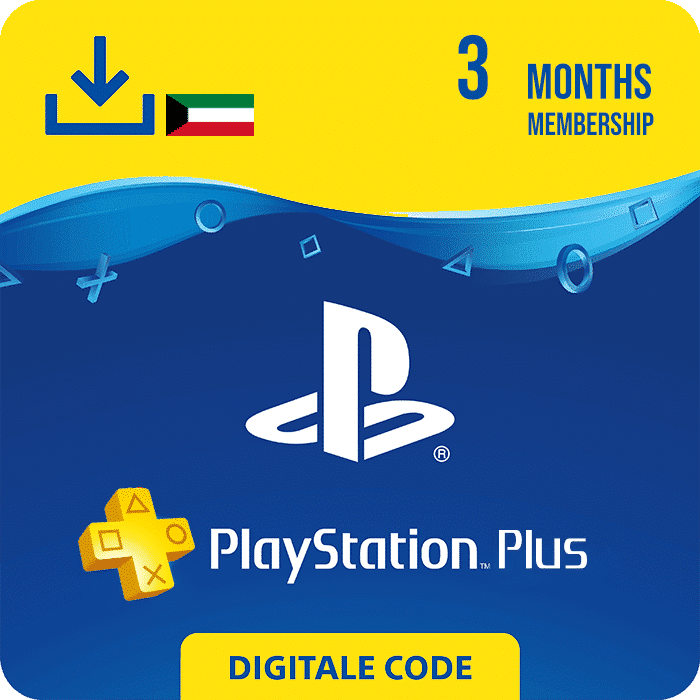 playstation-plus-3 month-kw PlayStation Plus 3 Months Membership (KW) - Image 1