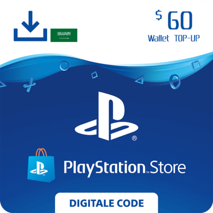 Buy PlayStation Store 60 Code KSA IaM A Live Store Now