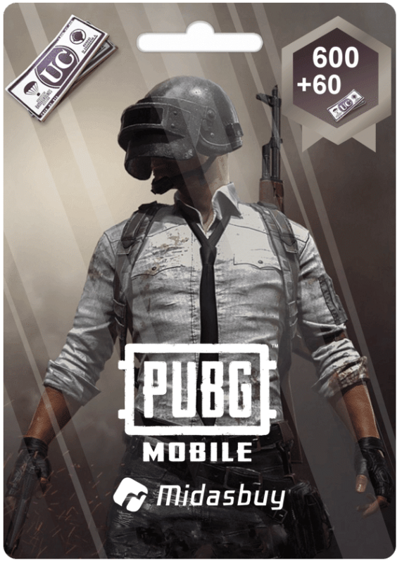 PUBG MOBILE 660 UC GLOBAL