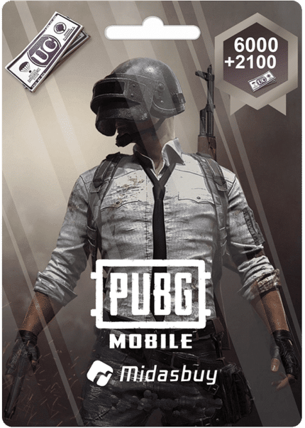 PUBG MOBILE 8100 UC GLOBAL