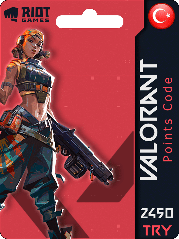2450 TRY Valorant Points (Turkey) 2450 TRY Valorant Points (Turkey)