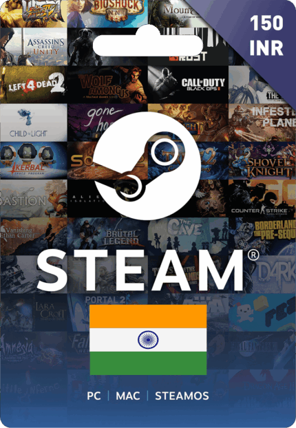 Steam Wallet Codes 150 INR