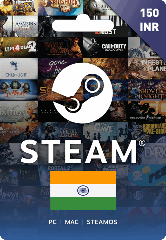 Steam Wallet Codes 150 INR